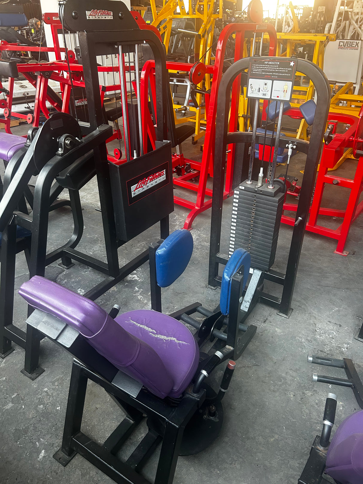 Pre-Owned Life Fitness Pro Series Abductor