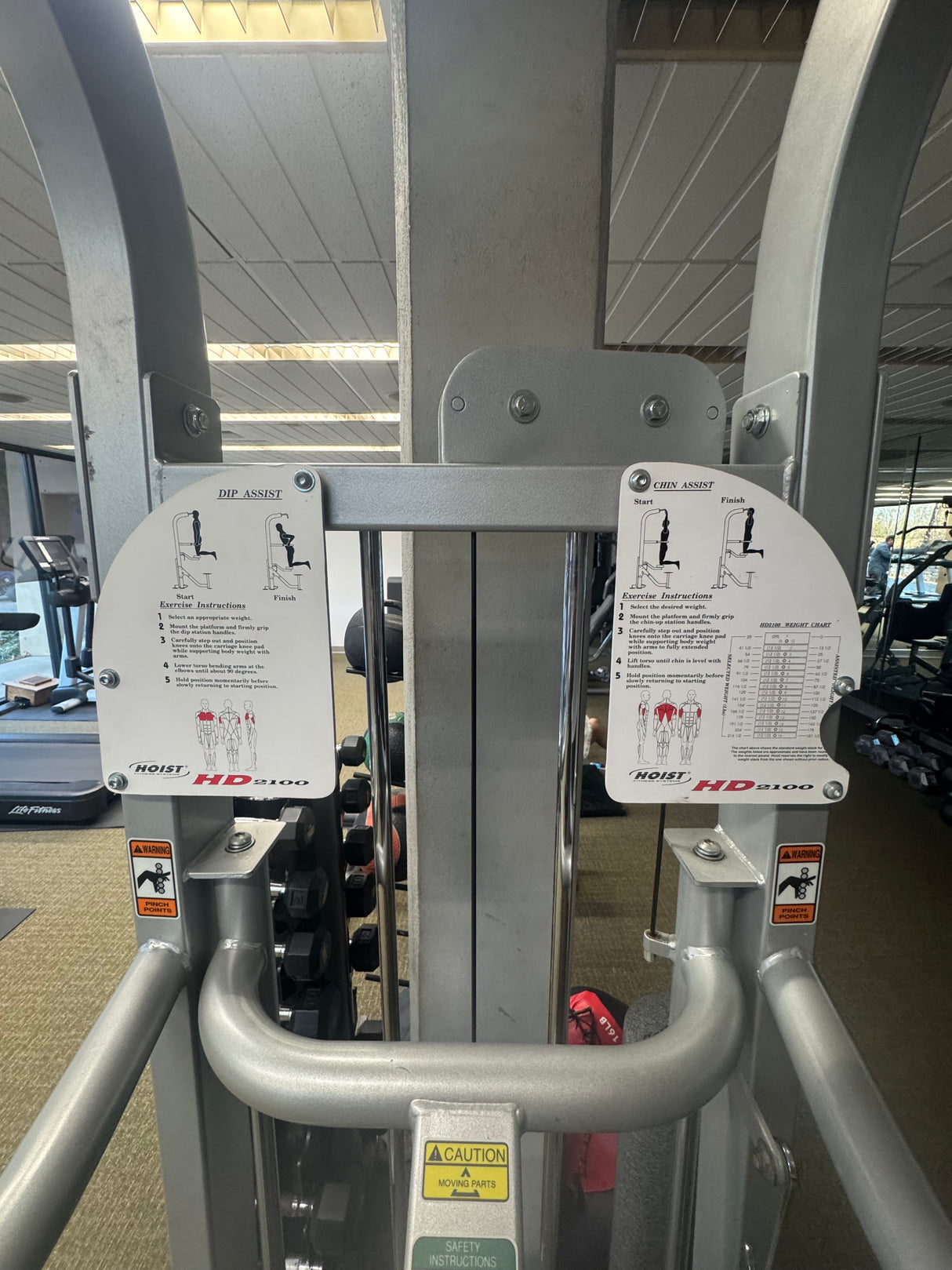 Pre-Owned Hoist Fitness HD 2100 Chin/Dip Assist