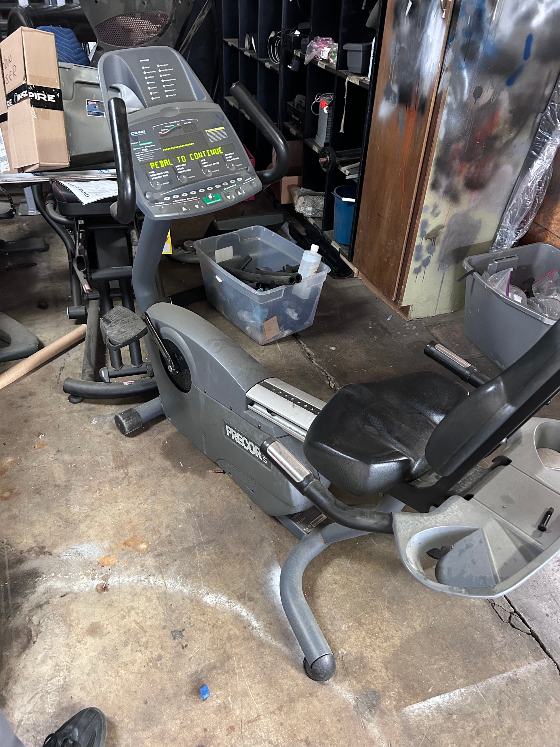 Pre Owned Precor C846i Recumbent Bike ExerciseUnlimited