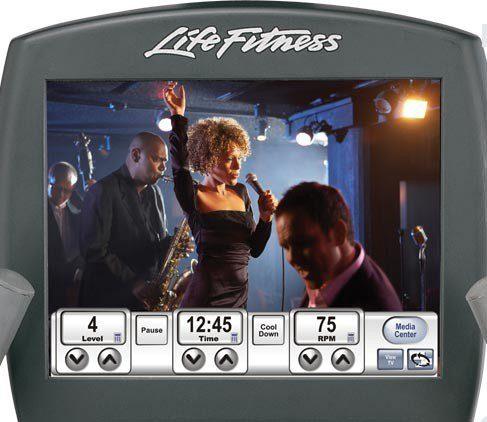 Upright Bike w/ Touchscreen by Life Fitness - Memphis