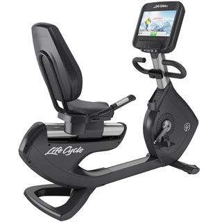 Pre-Owned Life Fitness SE95R Discover Recumbent Bike with 15" Touchscreen - ExerciseUnlimited