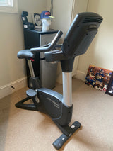 Pre-Owned Like New Life Fitness 95c Achieve Lifecycle Upright Bike from Eli Manning's Home Gym