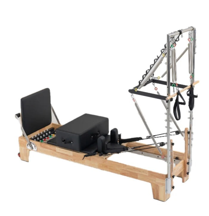 Exercise Unlimited Pilates Folding Reformer With Tower