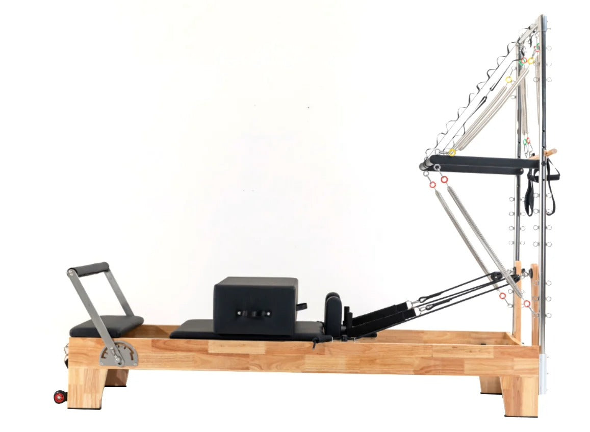 Exercise Unlimited Pilates Folding Reformer With Tower