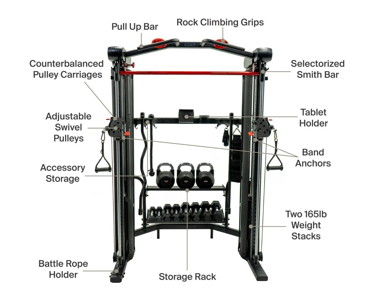 Inspire Fitness SF5 Smith Functional Trainer