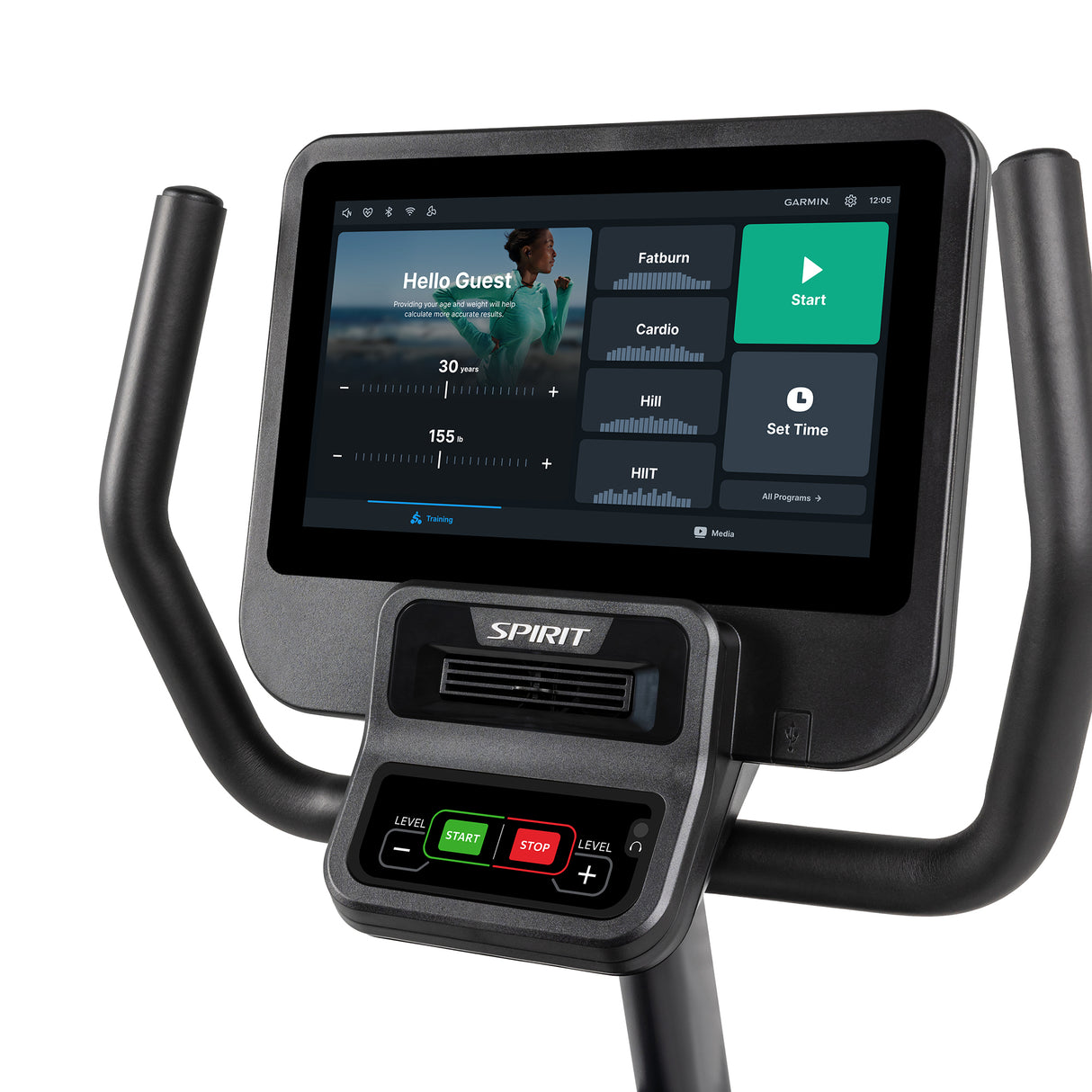 Spirit Fitness CR800ENT Recumbent Bike
