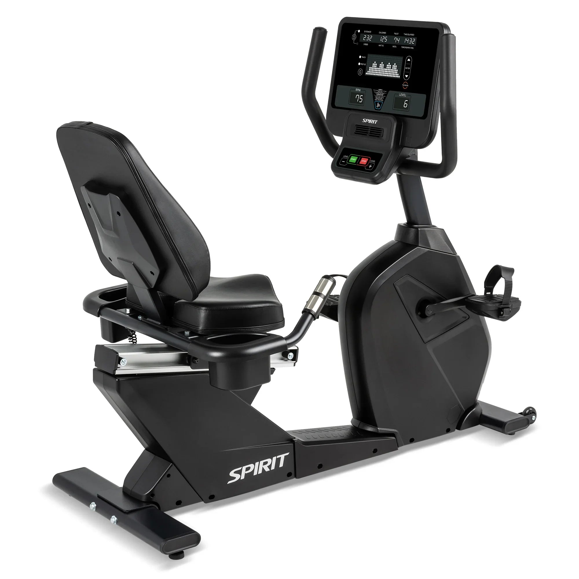 Spirit Fitness CR800 Recumbent Bike – Exercise Unlimited