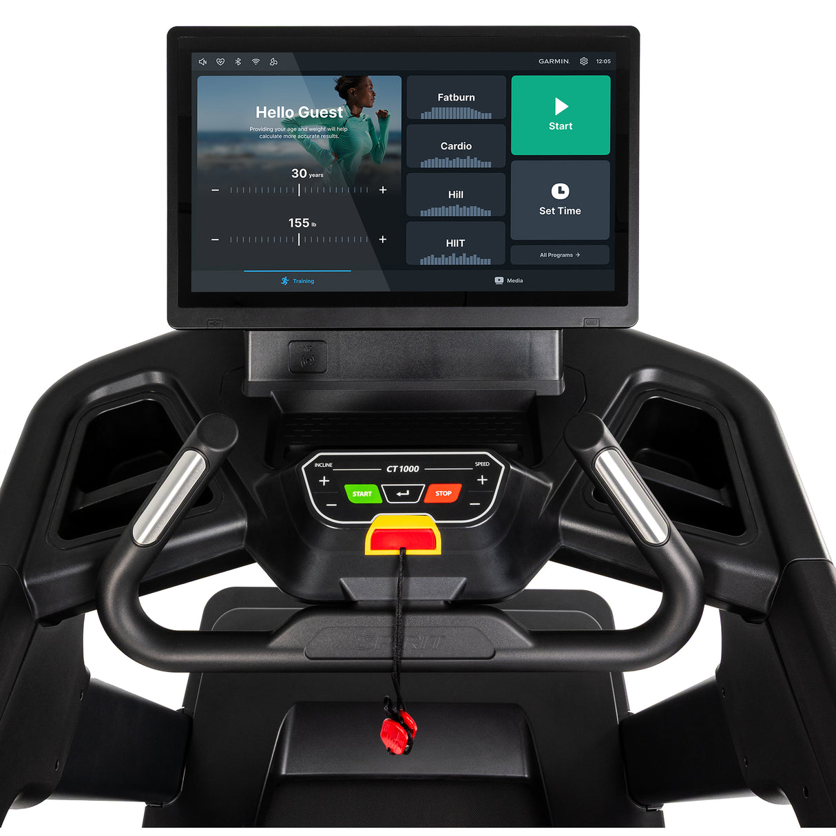Spirit Fitness CT1000ENT Commercial Treadmill