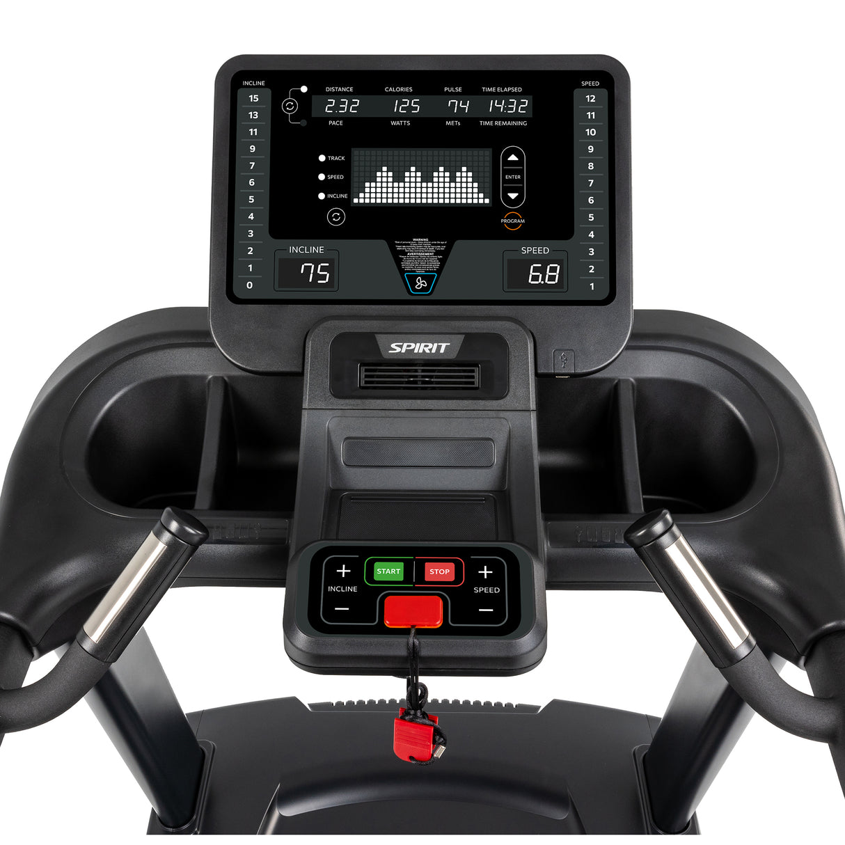Spirit Fitness CT850 Commercial Treadmill