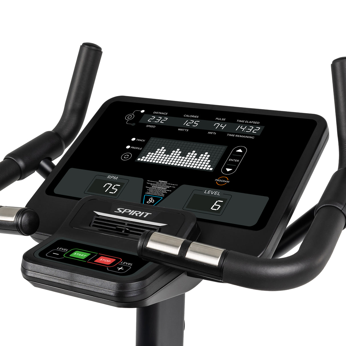Spirit Fitness CU800 Commercial Upright Bike