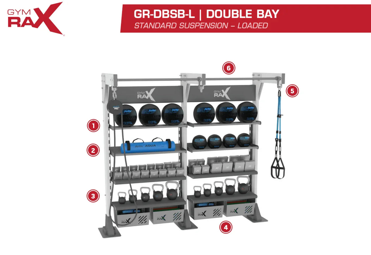 Gym Rax Rack Pre-Owned Gym Rax Commercial Functional Training System – Exercise ...