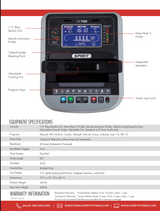 Pre-Owned Spirit XE795 Elliptical (Barely Used - Like New)