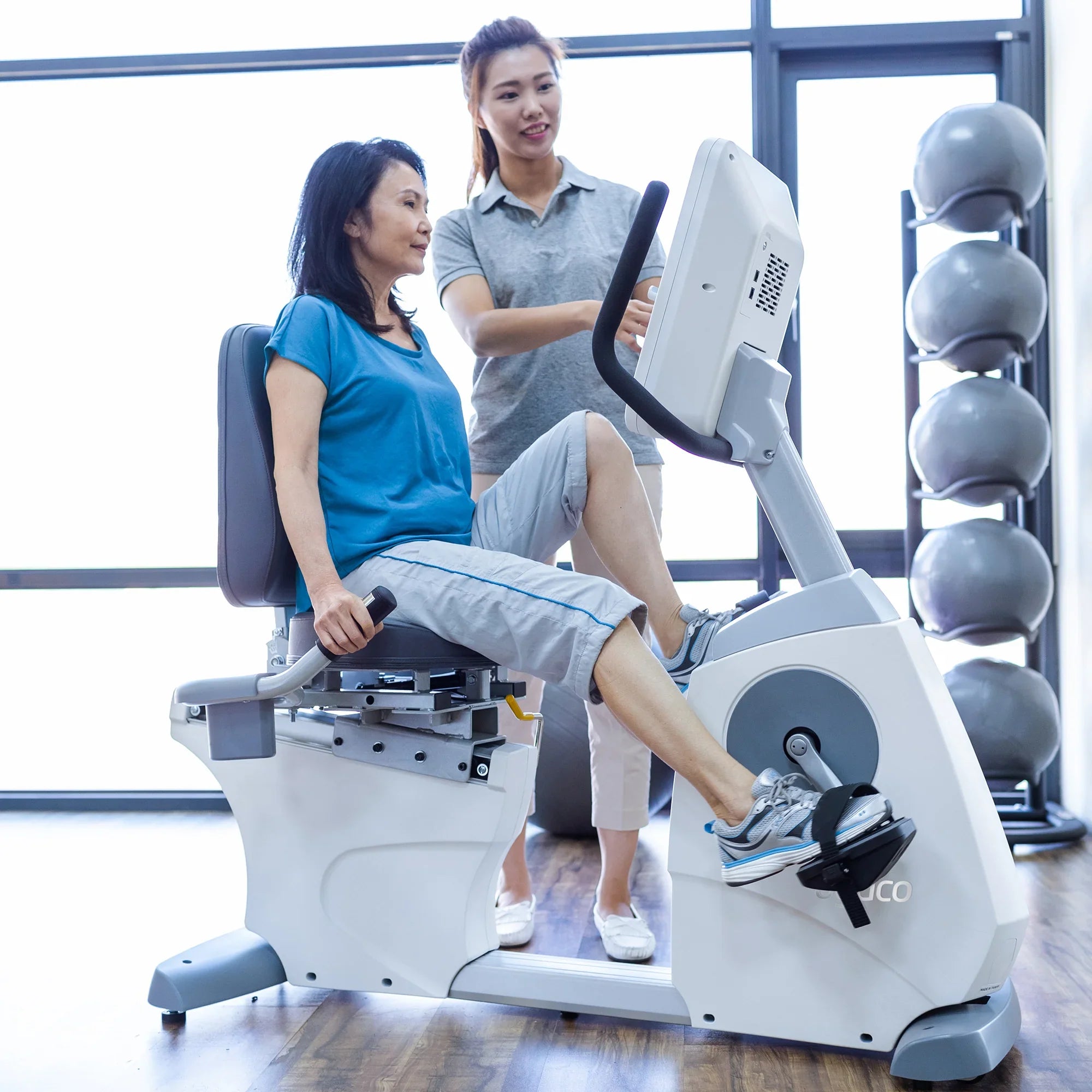 Spirit Fitness Rehab 4.0R Recumbent Bike – Exercise Unlimited