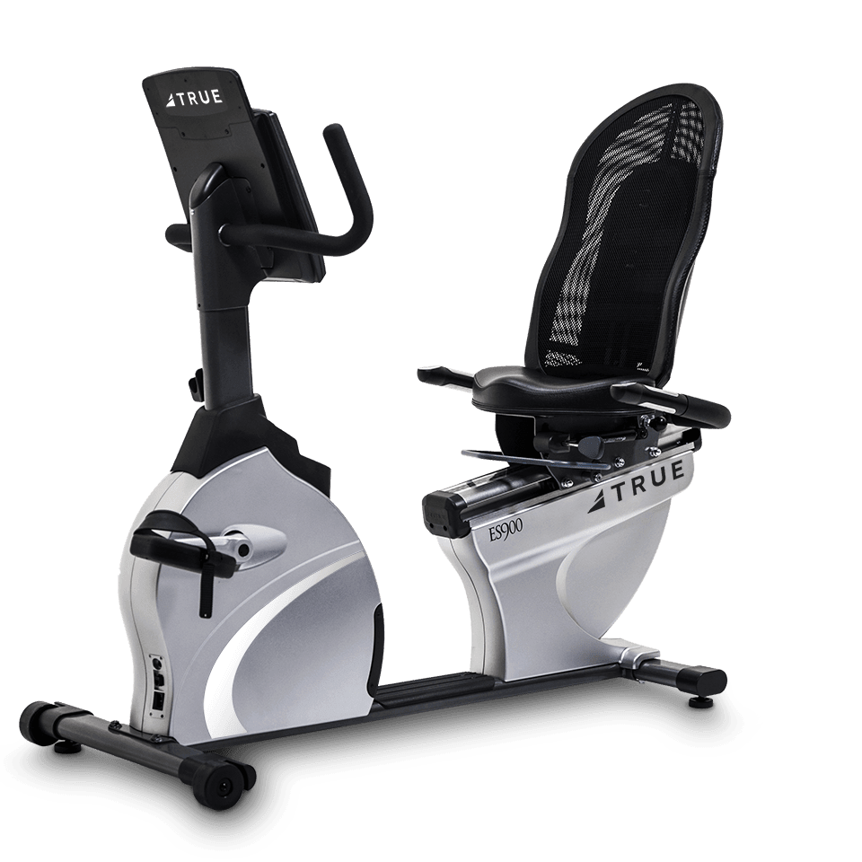 True ES900 Recumbent Bike with 9" Touchscreen - ExerciseUnlimited
