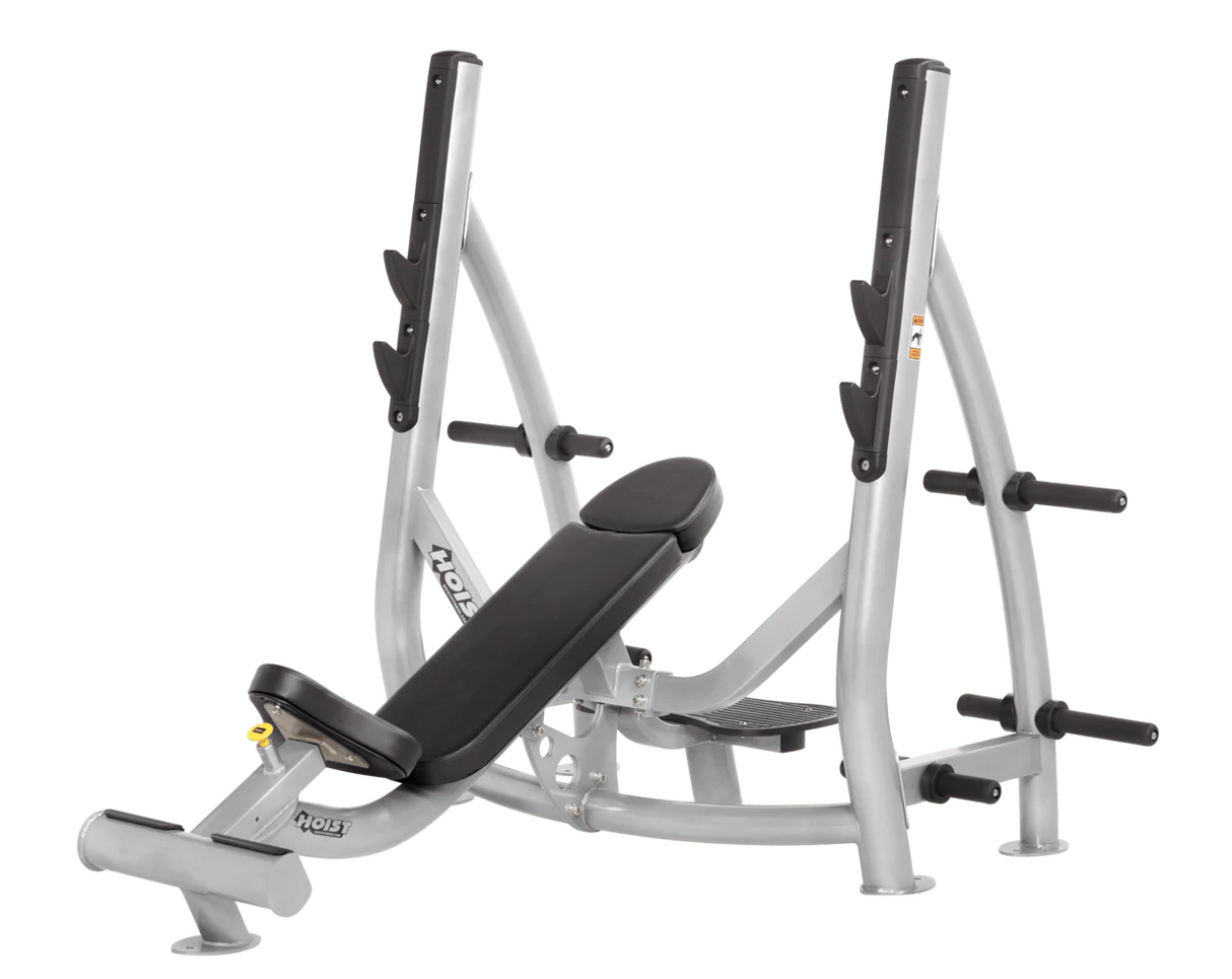 Hoist Fitness CF-3172-A Commercial Olympic Incline Bench w/ Storage