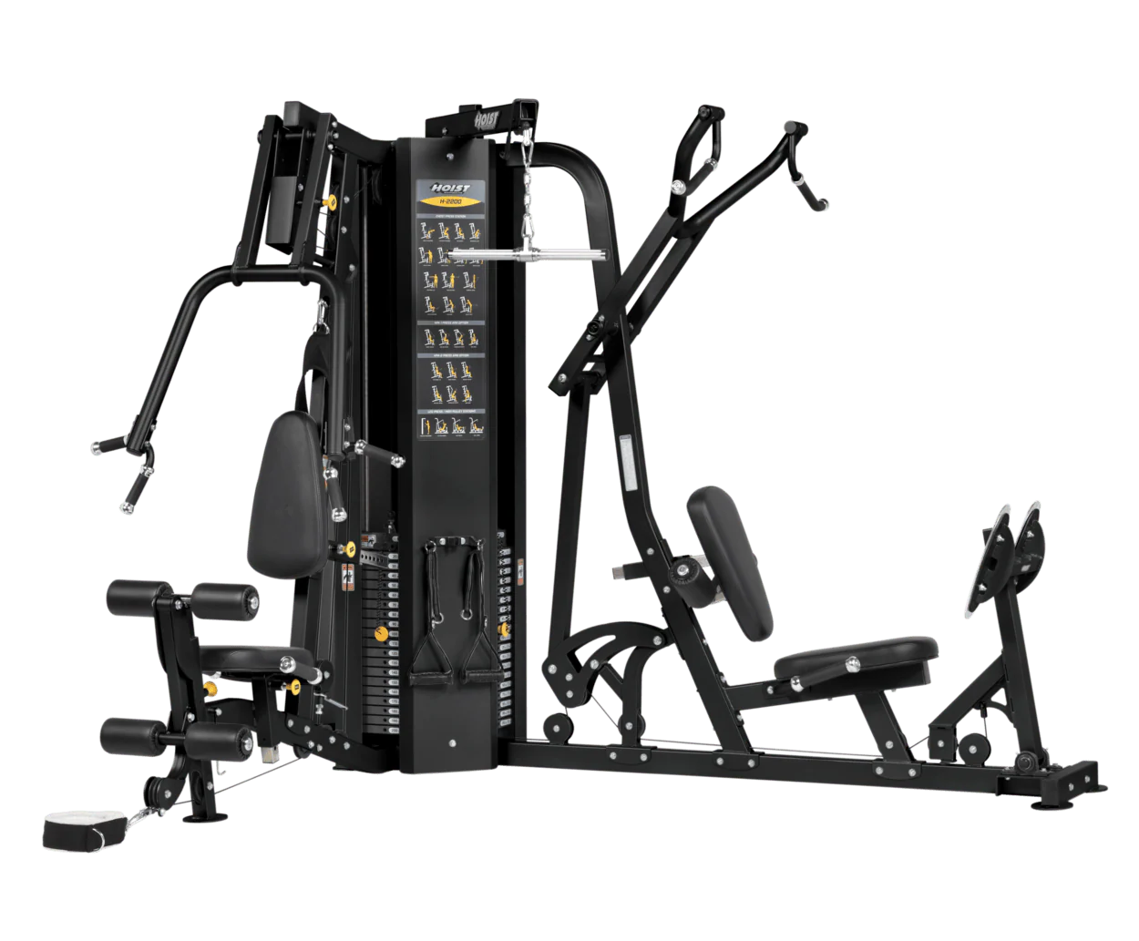 Tri Stack Exercise Machine Hoist Fitness 2 Stack Multi Gym – Exercise Unlimited