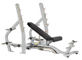 Hoist Fitness CF-2179-B Commercial 3-Way Olympic Bench