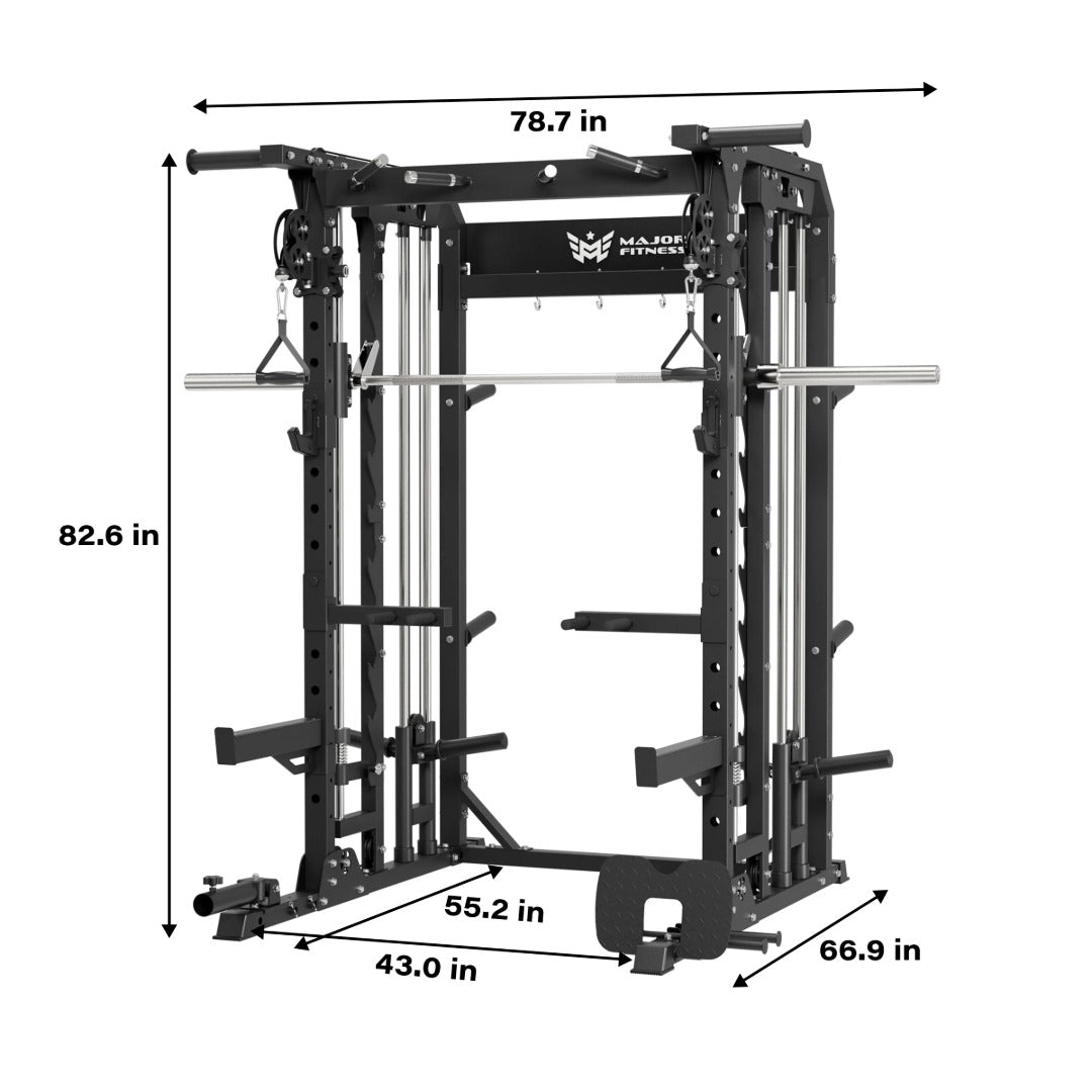 Pre-Owned Major Fitness B52 all-in-One Home Gym Smith Machine