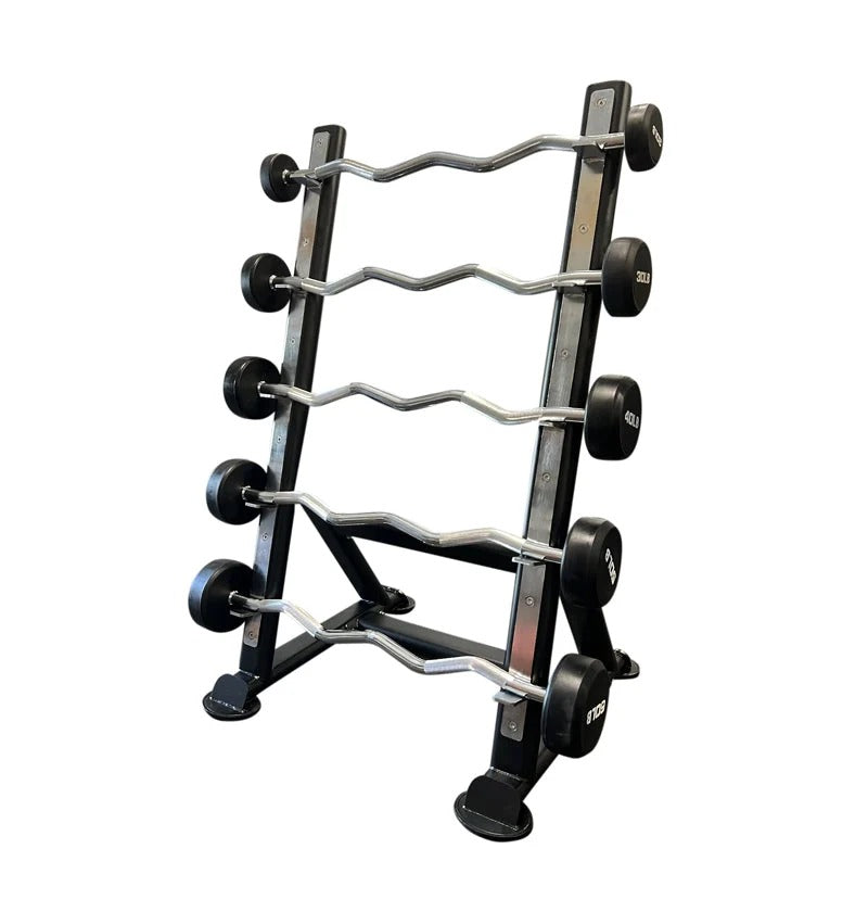 Exercise Unlimited Urethane Barbells Set, 20-60 lbs