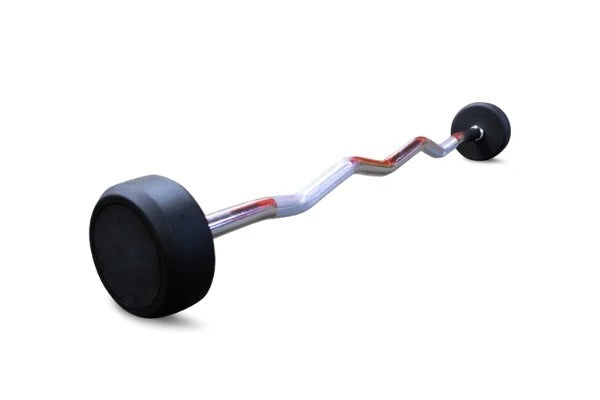 Exercise Unlimited Urethane Barbells Set, 20-60 lbs