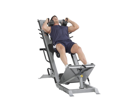 Hoist HF-4357 Leg Press Hack Combo - Exercise Unlimited