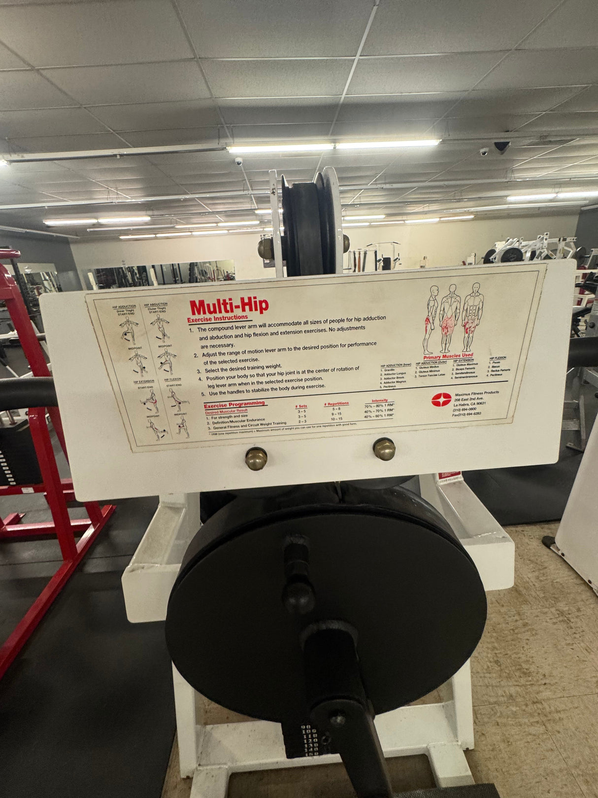 Pre-Owned Maximus Fitness Multi Hip