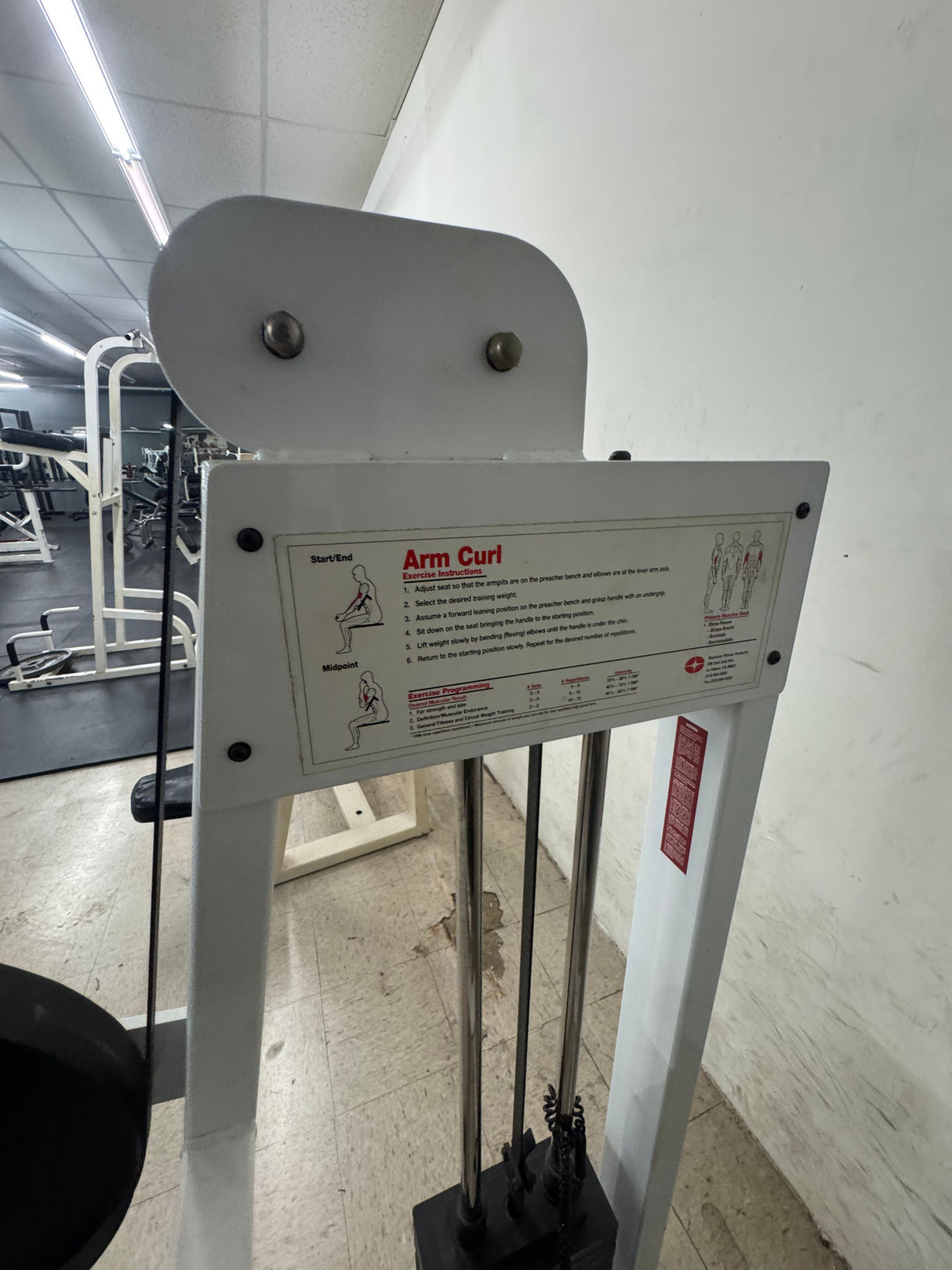 Pre-Owned Maximus Fitness Arm Curl