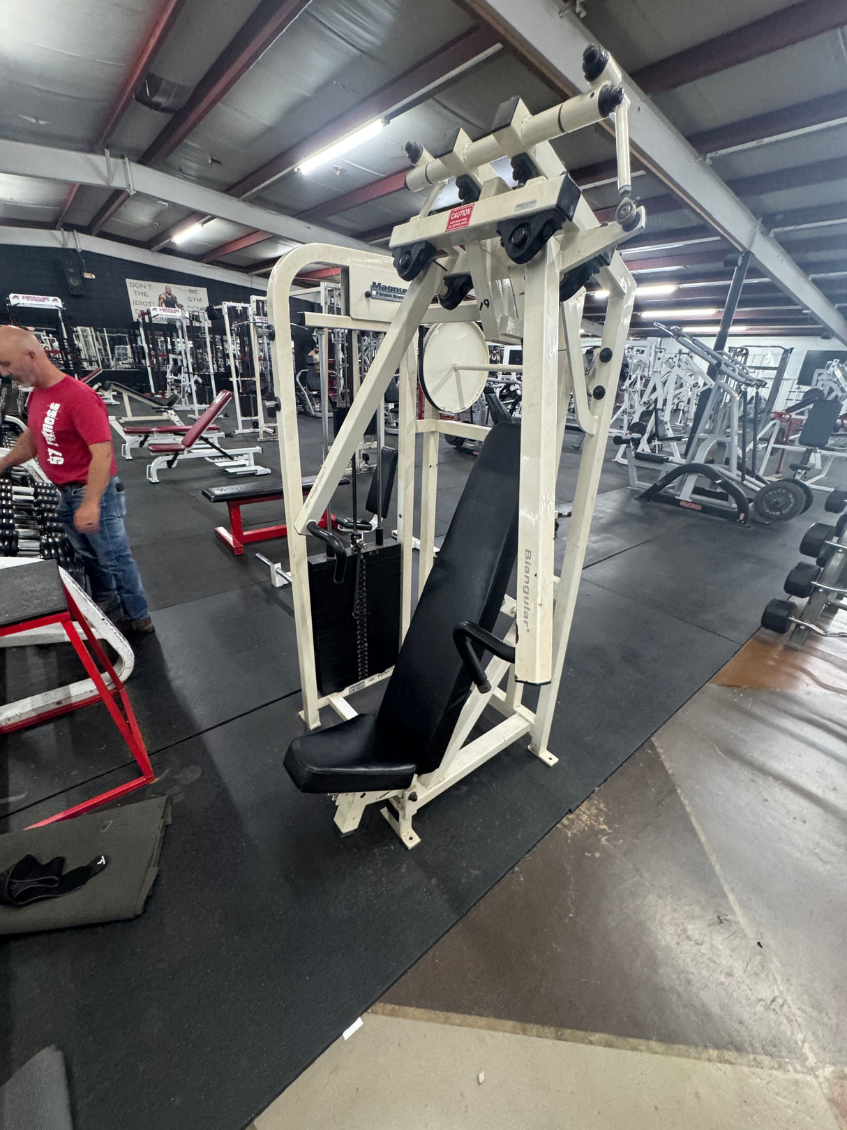 Pre-Owned Magnum Fitness Badger Biangular Chest Press