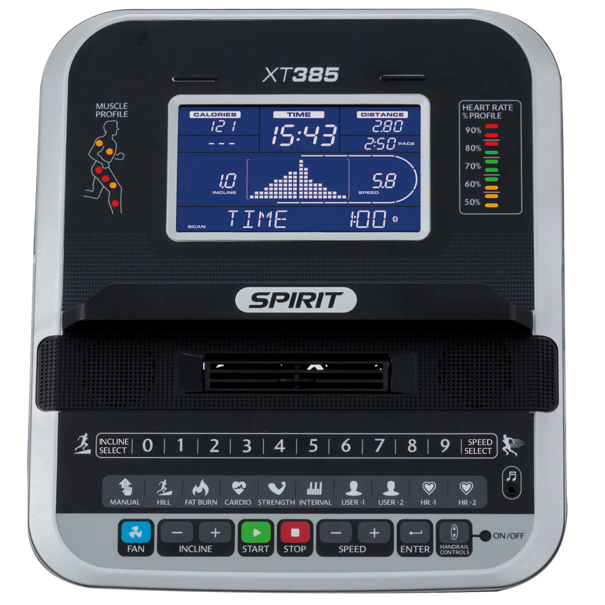 Spirit Fitness XT385 Treadmill