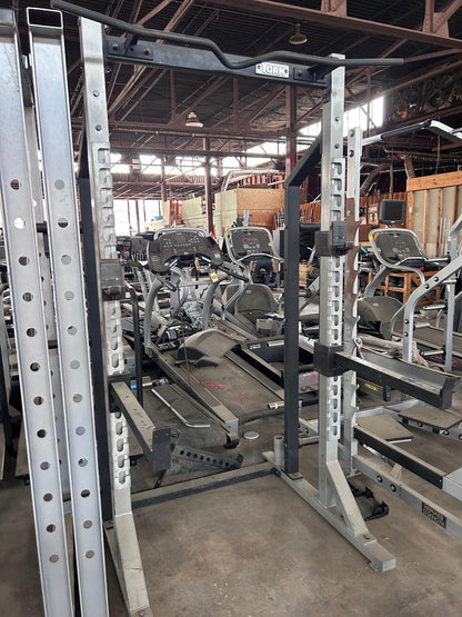 Pre-Owned York STS Self-Standing Half-Rack - ExerciseUnlimited