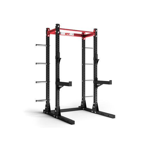 UFC Half Rack w/ Magnetic Revolver Technology and Med Ball Targets - ExerciseUnlimited