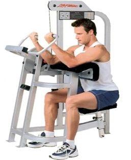Pre-Owned Life Fitness Pro Series Arm Curl - ExerciseUnlimited