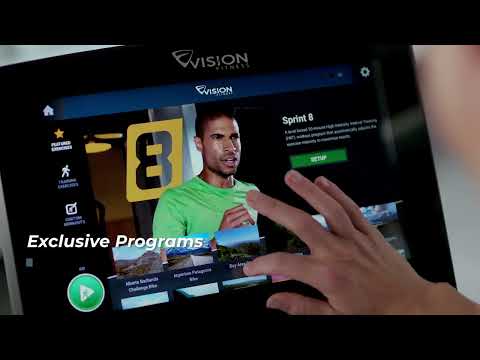 Vision S600ENT Suspension Elliptical w/ Surge Console